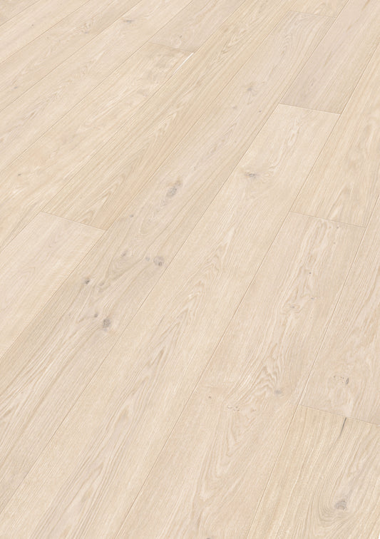 MEISTER | PD 400 | MeisterParkett. longlife | Parkettboden | Eiche authentic weiß gekälkt | 09003 | gebürstet | ultramattlackiert