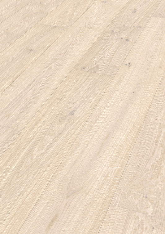 MEISTER | PD 450 | MeisterParkett. longlife | Parkettboden | Eiche authentic weiß gekälkt | 09003 | gebürstet | ultramattlackiert