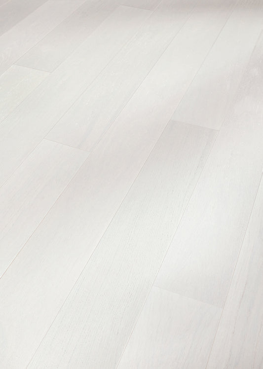 MEISTER | PD 400 | MeisterParkett. longlife | Parkettboden | Eiche harmonisch polarweiß | 09008 | gebürstet | ultramattlackiert