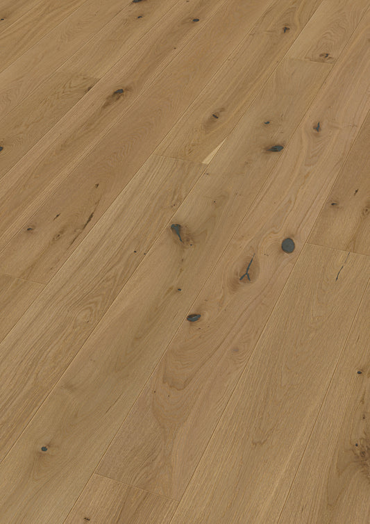 MEISTER | PD 400 | MeisterParkett. longlife | Parkettboden | Eiche authentic greige | 09019 | gebürstet | ultramattlackiert