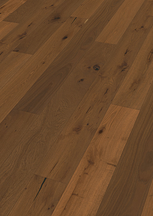 MEISTER | PD 400 | MeisterParkett. longlife | Parkettboden | Eiche authentic gedämpft | 09026 | gebürstet | naturgeölt