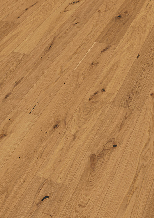 MEISTER | PD 400 | MeisterParkett. longlife | Parkettboden | Eiche authentic Optik angeräuchert | 09027 | gebürstet | naturgeölt