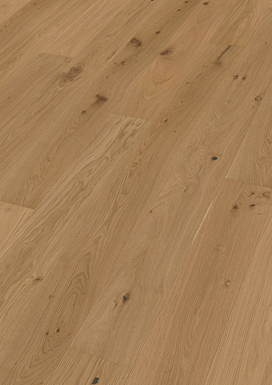 MEISTER | PD 400 | MeisterParkett. longlife | Parkettboden | Eiche authentic greige | 09029 | gebürstet | naturgeölt