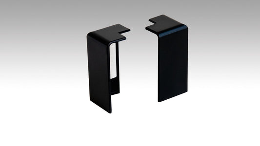 MEISTER | Außenecke (selbstklebend) | Zubehör | Schwarz | 02039