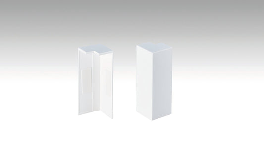 MEISTER | Außenecke (selbstklebend) | Zubehör | Weiß | 02001