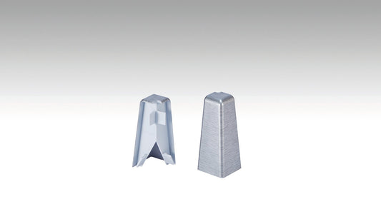 MEISTER | Außenecke | Zubehör | Edelstahl | 02002