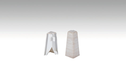 MEISTER | Außenecke | Zubehör | Eiche weiß | 02014