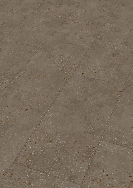 MEISTER | DB 600 S | MeisterDesign. comfort | Designboden | Terrazzo dunkel | 06858 | Steinporen-Struktur