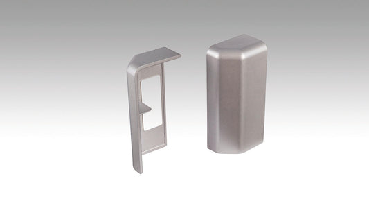 MEISTER | Endkappe (selbstklebend) | Zubehör | Edelstahl | 02038