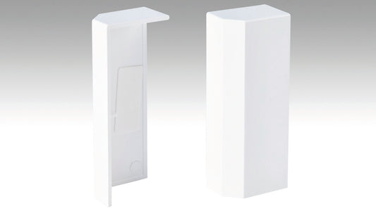 MEISTER | Endkappe (selbstklebend) | Zubehör | Weiß | 02001