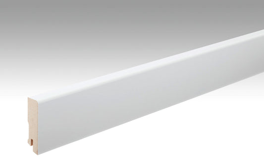 MEISTER | Fußleiste Profil 15 MK | Folien-ummantelte Profile | Uni weiß glänzend DF | 00324