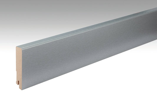 MEISTER | Fußleiste Profil 16 MK | Folien-ummantelte Profile | Edelstahl DF | 00063