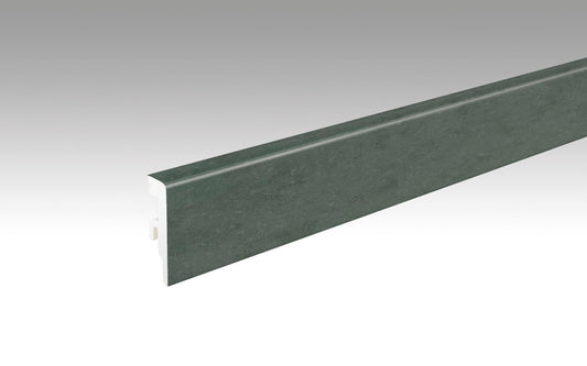 MEISTER | Fußleiste Profil 20 PK Aqua | Laminatfolien-ummantelte Profile | Black Rock | 07437