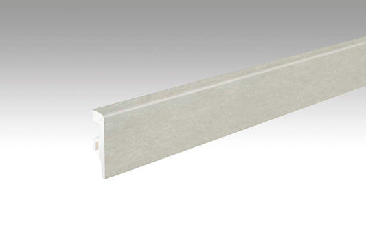 MEISTER | Fußleiste Profil 20 PK Aqua | Laminatfolien-ummantelte Profile | Cream Stone | 07439