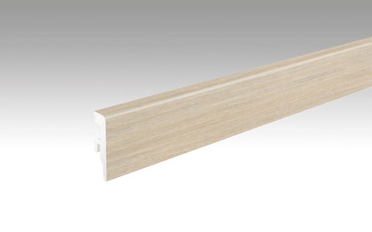 MEISTER | Fußleiste Profil 20 PK Aqua | Laminatfolien-ummantelte Profile | Desert Oak | 06998