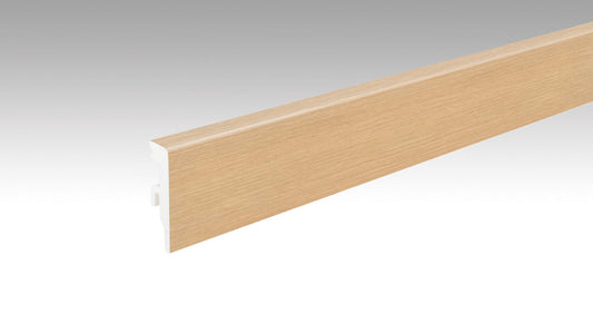 MEISTER | Fußleiste Profil 20 PK Aqua | Laminatfolien-ummantelte Profile | Eiche Madras | 06891
