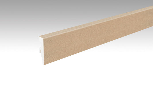 MEISTER | Fußleiste Profil 20 PK Aqua | Laminatfolien-ummantelte Profile | Lakewood Oak | 07457