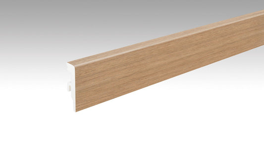 MEISTER | Fußleiste Profil 20 PK Aqua | Laminatfolien-ummantelte Profile | Stieleiche natur | 06952