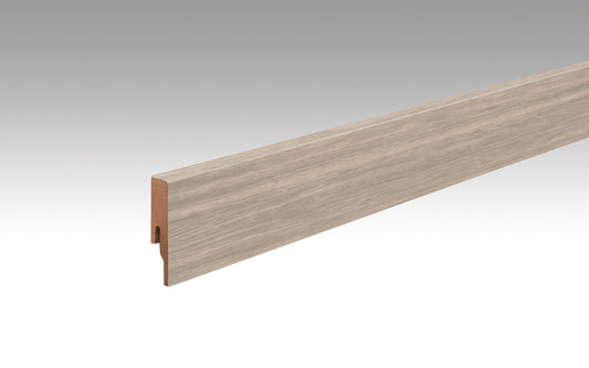 MEISTER | Fußleiste Profil 20 PK | Laminatfolien-ummantelte Profile | Eiche Beach House | 07326