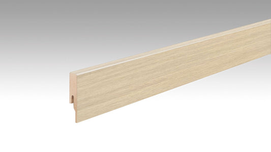 MEISTER | Fußleiste Profil 20 PK | Laminatfolien-ummantelte Profile | Eiche Hampstead | 07397