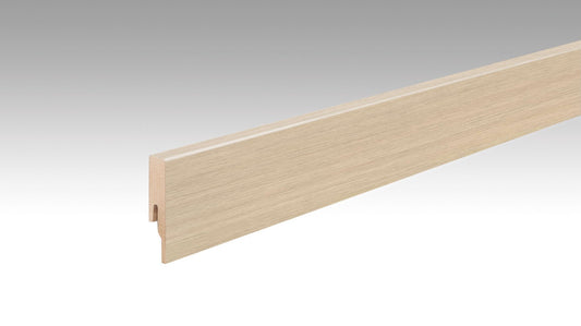 MEISTER | Fußleiste Profil 20 PK | Laminatfolien-ummantelte Profile | Eiche High Estate | 07389