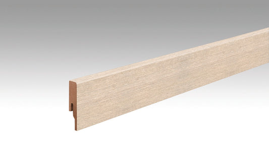MEISTER | Fußleiste Profil 20 PK | Laminatfolien-ummantelte Profile | Eiche Lakeside | 06990