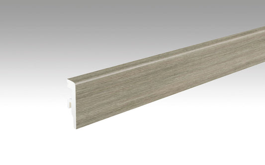 MEISTER | Fußleiste Profil 20 PK | Laminatfolien-ummantelte Profile | Risseiche Terra dunkel | 07433