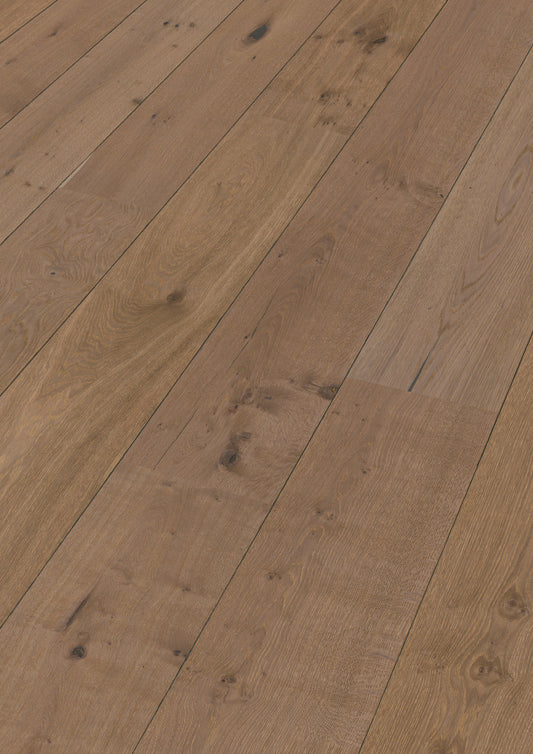 MEISTER | HD 400 | Lindura-Holzboden | Eiche authentic greige | 08905 | gebürstet | naturgeölt