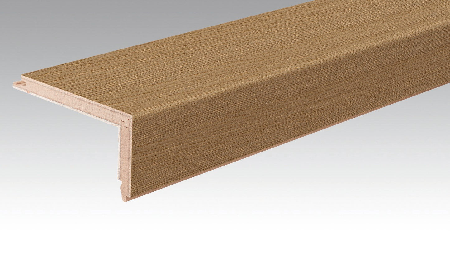 MEISTER | Treppenkante Parkett L-Profil | Zubehör | Eiche authentic greige | 09019 | ultramattlackiert