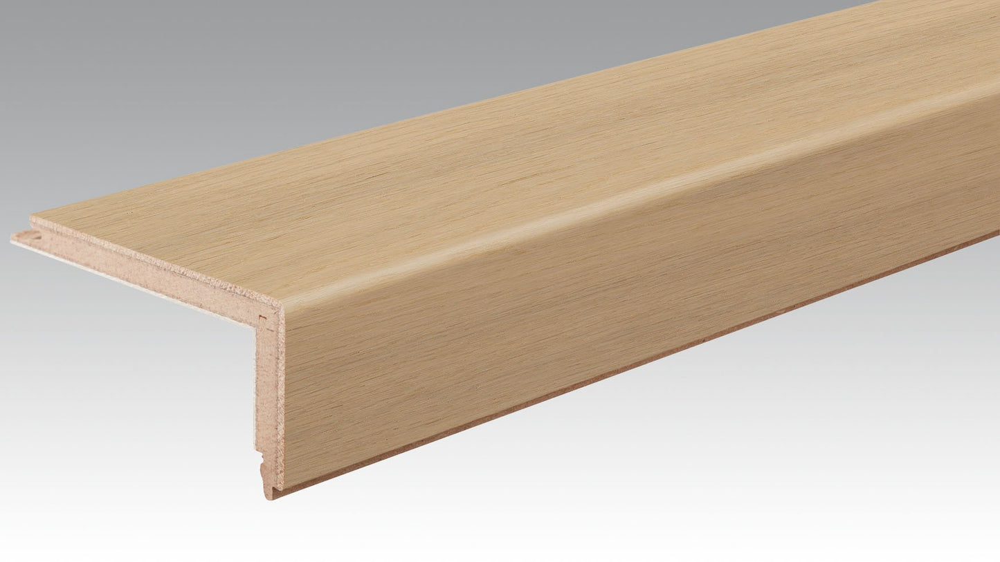MEISTER | Treppenkante Parkett L-Profil | Zubehör | Eiche authentic Optik gelaugt | 09015 | ultramattlackiert