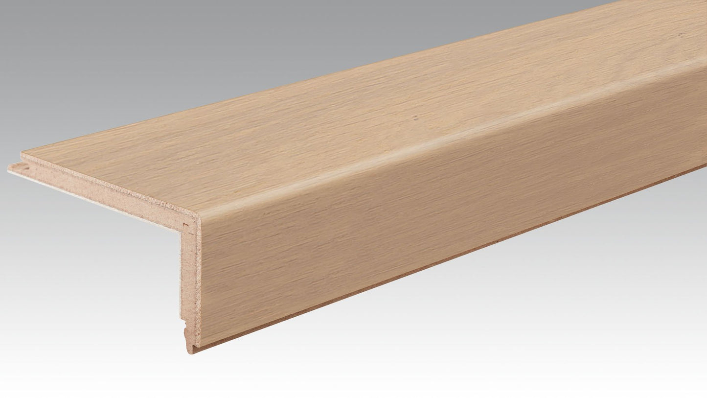 MEISTER | Treppenkante Parkett L-Profil | Zubehör | Eiche authentic pure | 09004 | ultramattlackiert
