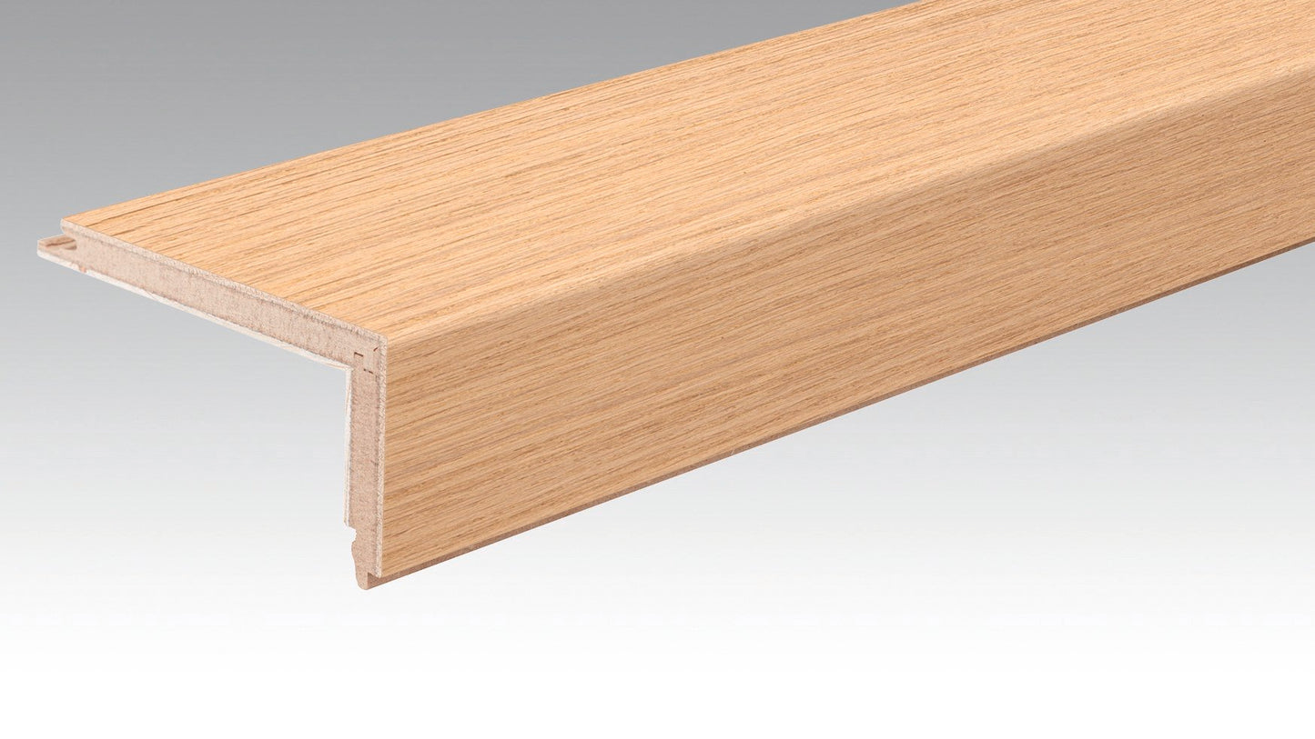 MEISTER | Treppenkante Parkett L-Profil | Zubehör | Eiche harmonisch pure | 09013 | ultramattlackiert