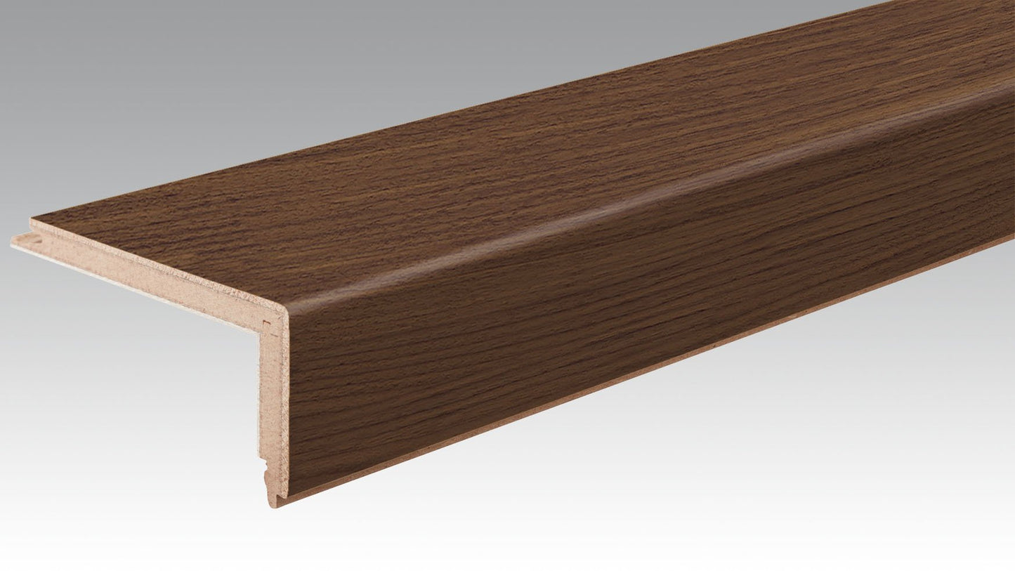 MEISTER | Treppenkante Parkett L-Profil | Zubehör | Nussbaum amerikanisch lebhaft | 09009 | ultramattlackiert