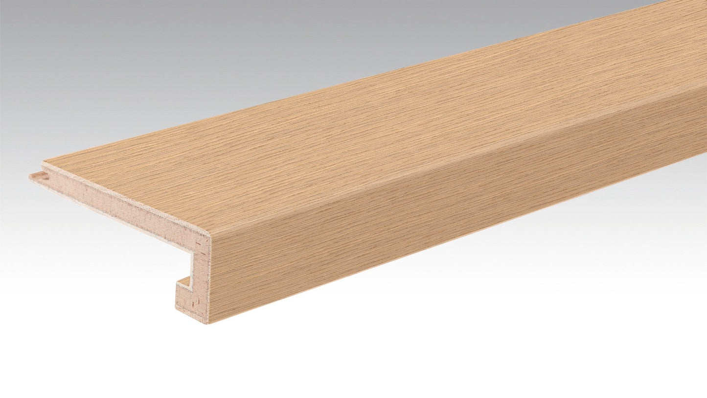 MEISTER | Treppenkante Parkett U-Profil | Zubehör | Eiche harmonisch pure | 09030 | naturgeölt