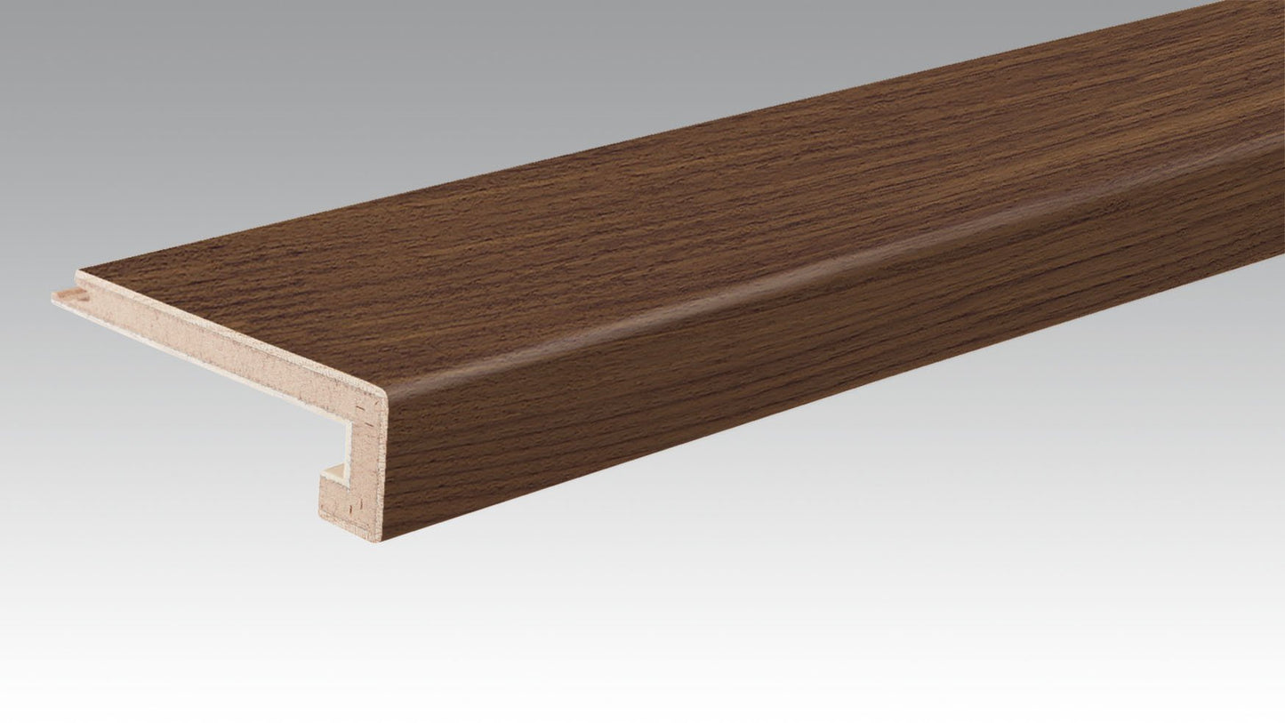 MEISTER | Treppenkante Parkett U-Profil | Zubehör | Nussbaum amerikanisch lebhaft | 09009 | ultramattlackiert