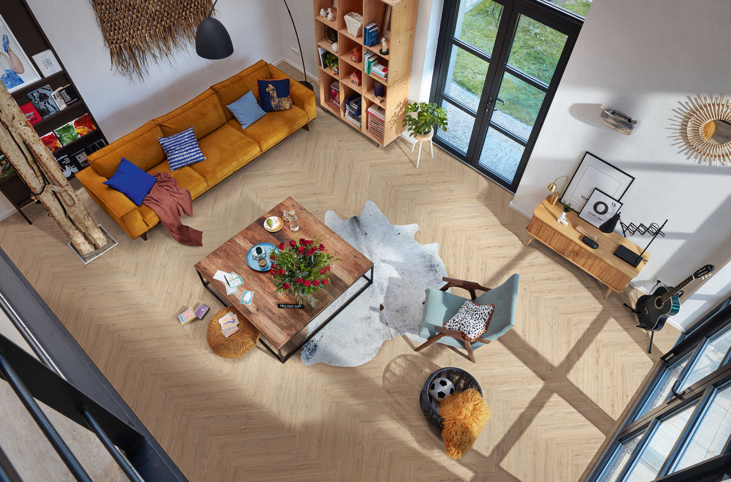 MEISTER | LS 350 | MeisterDesign. laminate | Laminate flooring | Rock oak sand | 07122 | Pore-synchronized structure
