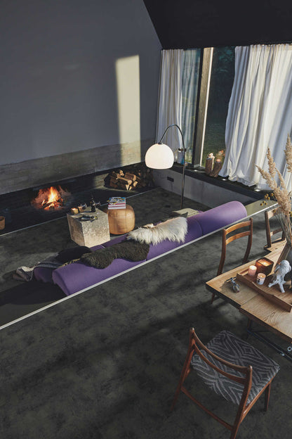 MEISTER | LB 150 | MeisterDesign. laminate | Laminate flooring | Black Rock | 07136 | Stone pore structure