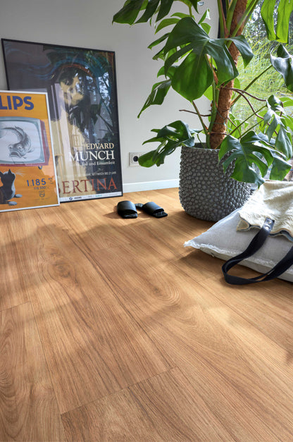 MEISTER | LD 200 | MeisterDesign. laminate | Laminate flooring | Teak | 07145 | Natural Wood structure