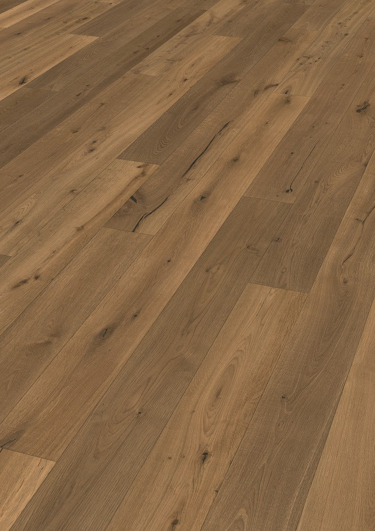 Admonter | Parkett | Eiche Ignis | basic | gehobelt | Nut & Feder