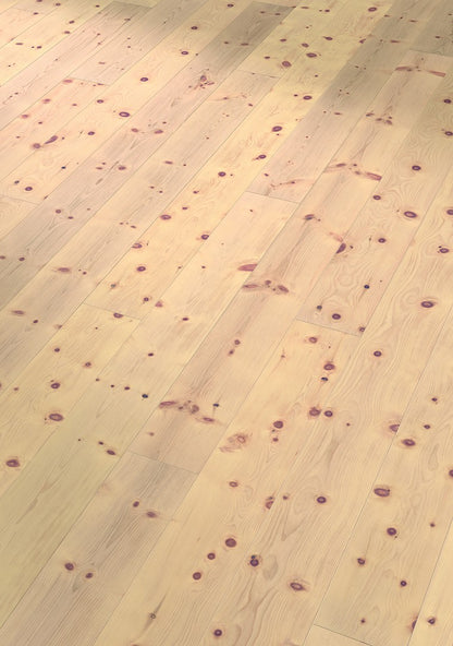 Admonter | Parkett | Zirbe weiß | basic | gebürstet | Nut & Feder