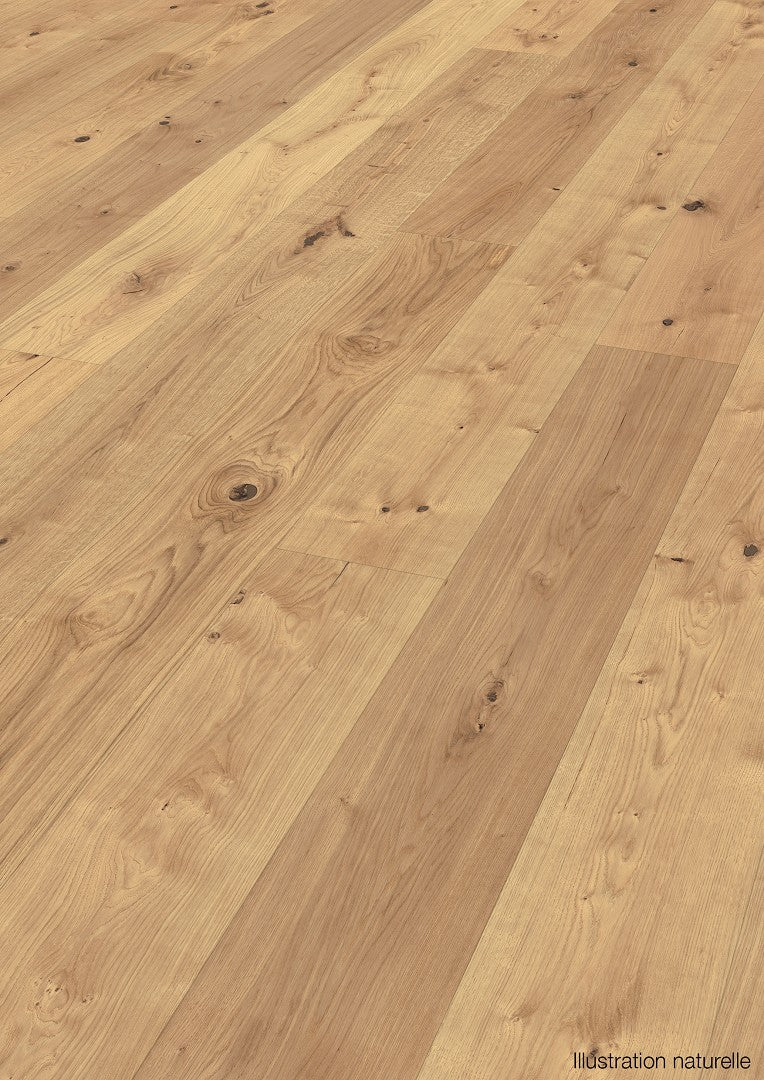 Admonter | Parkett | Eiche stone | rustic | gebürstet | Nut & Feder