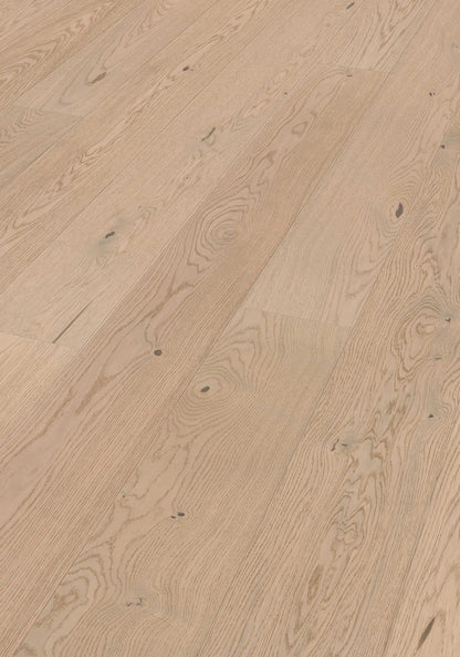 MEISTER | HD 100 | Natureflex | Holzboden | Eiche lebhaft cremeweiß | 20014 | gebürstet | ultramattlackiert