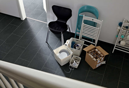 MEISTER | LB 150 | MeisterDesign. laminate | Laminate flooring | Slate anthracite | 06137 | Stone pore structure