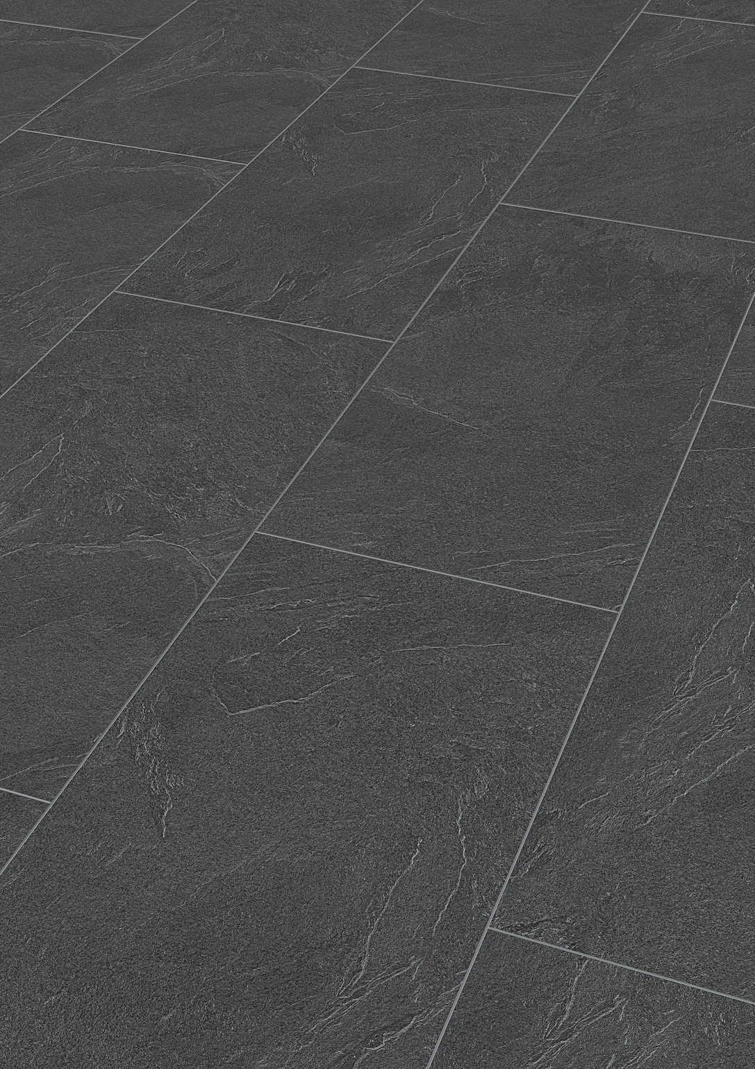 MEISTER | LB 150 | MeisterDesign. laminate | Laminate flooring | Slate anthracite | 06137 | Stone pore structure