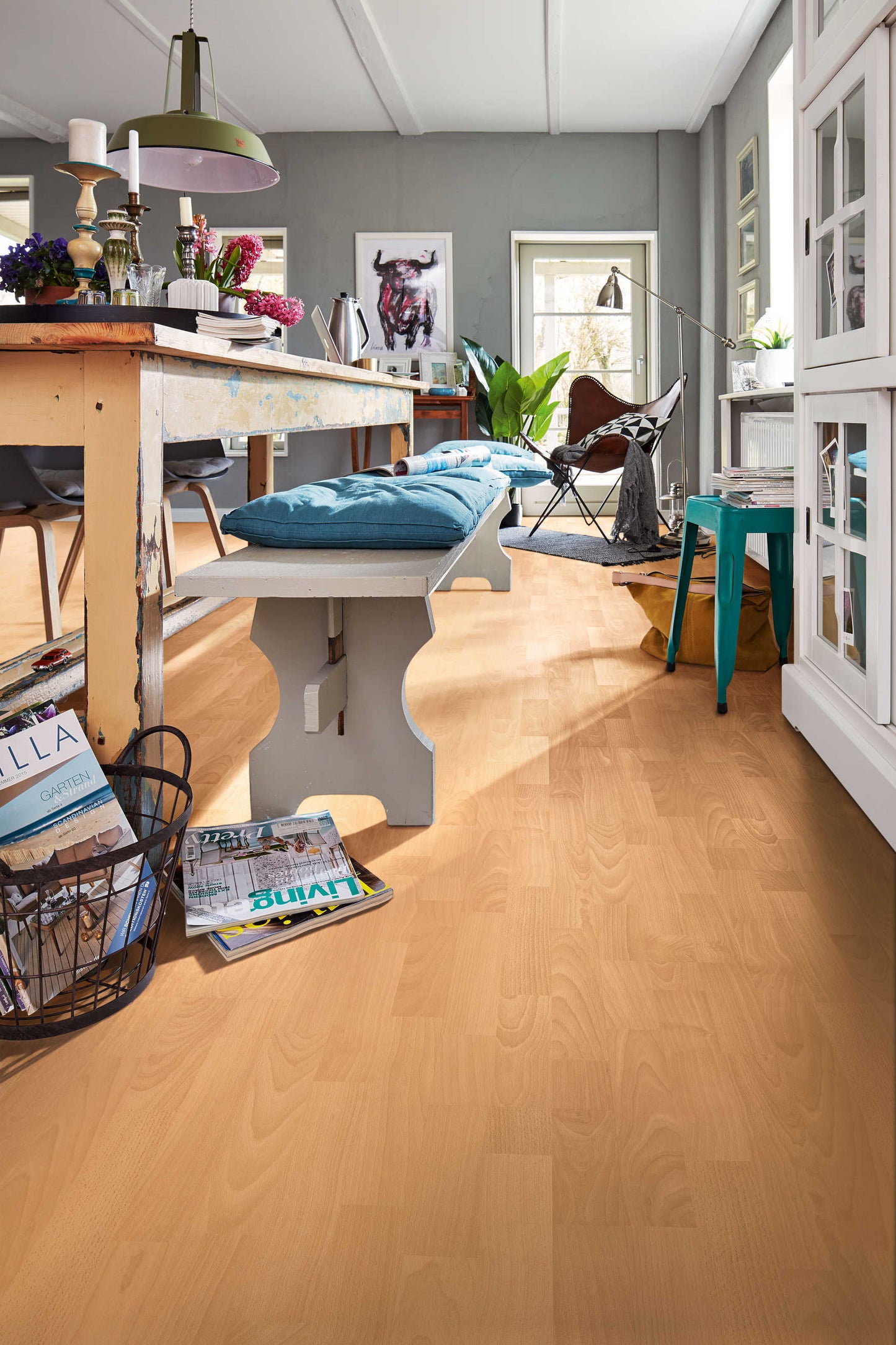 MEISTER | LC 150 | MeisterDesign. laminate | Laminate flooring | Beech | 06201 | Pore structure