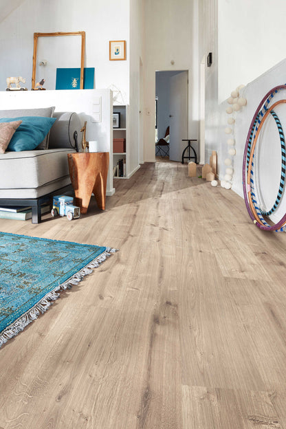 MEISTER | LC 150 | MeisterDesign. laminate | Laminate flooring | Oak cappuccino | 06263 | Woodfinish matt structure