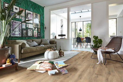 MEISTER | LD 150 | MeisterDesign. laminate | Laminate flooring | Cracked oak Terra | 06439 | Woodfinish matt structure