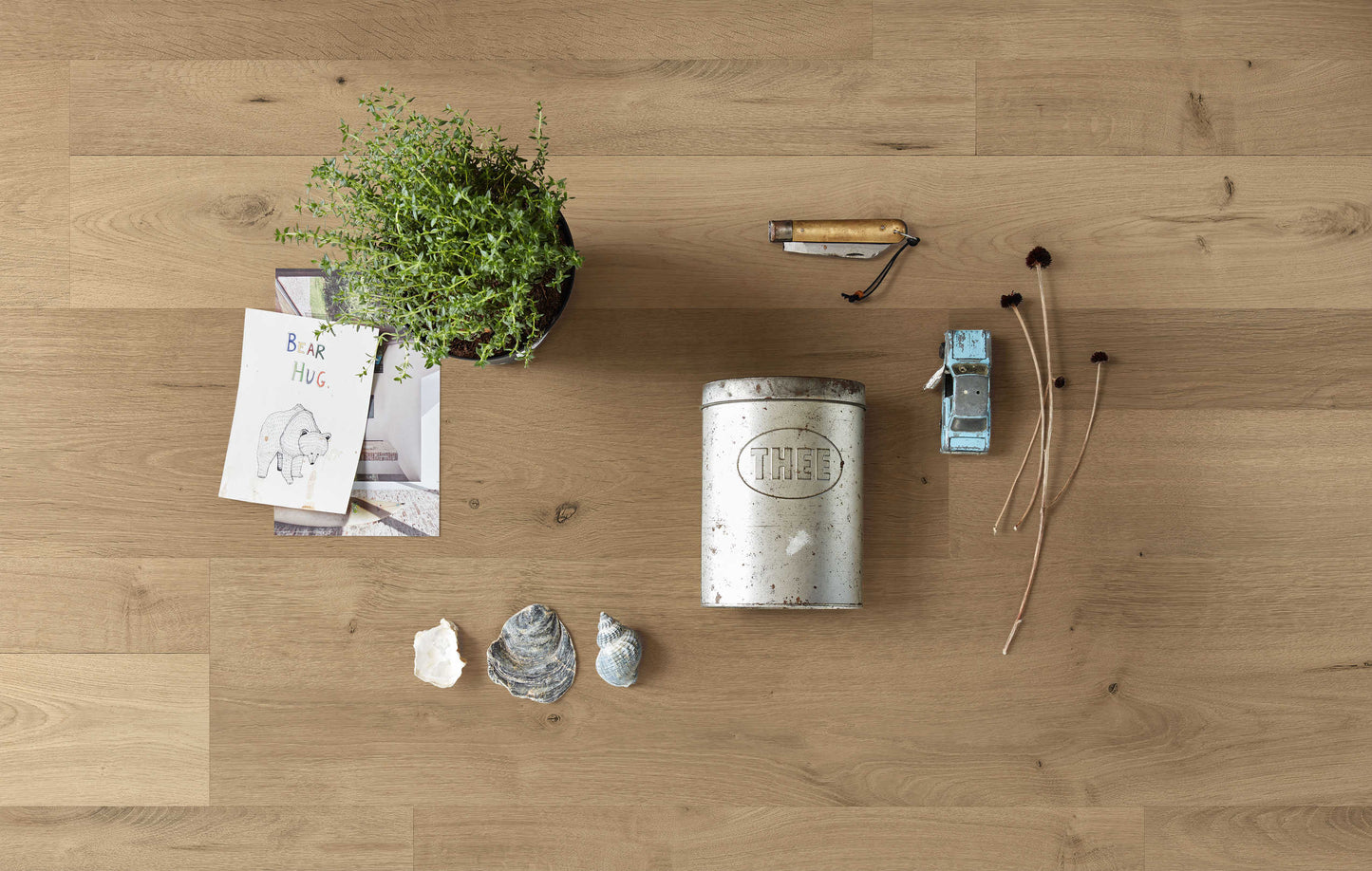 MEISTER | LC 55 | MeisterDesign. laminate | Laminate flooring | Natural Oak | 06675 | Easy-to-clean structure