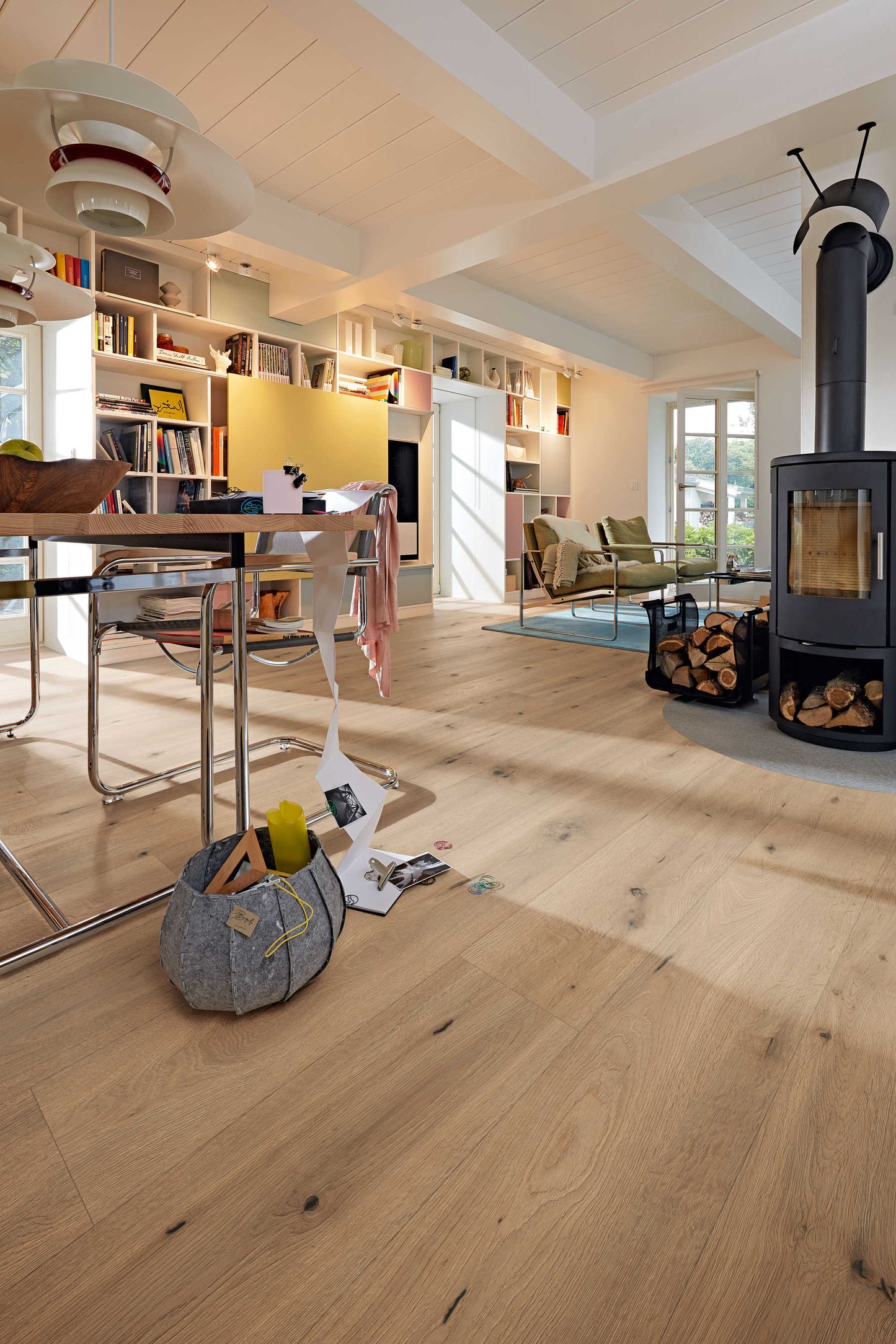 MEISTER | LL 150 | MeisterDesign. laminate | Laminatboden | Feldeiche hell | 06843 | Natural Wood-Struktur