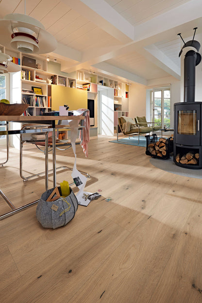 MEISTER | LL 150 S | MeisterDesign. laminate | Laminatboden | Feldeiche hell | 06843 | Natural Wood-Struktur